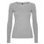 Extreme Woman long sleeve t-shirt with your LOGO, heather grey, S, сірий
