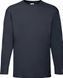 Футболка с длинным рукавом Fruit of the Loom Valueweight Long Sleeve (Глубокий Темно-Синий М)