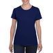 T-shirt for women Heavy Cotton 180 with your LOGO, cobalt, синій