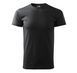 BASIC 160 T-shirt with your LOGO, ebony gray, XS, сірий