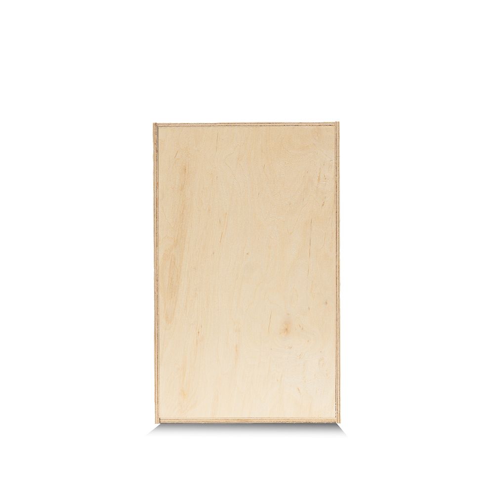 Деревянная коробка для подарка (бокс) 33-20-10 натуральный цвет