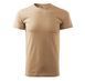 BASIC 160 T-shirt with your LOGO, sand, XS, коричневий