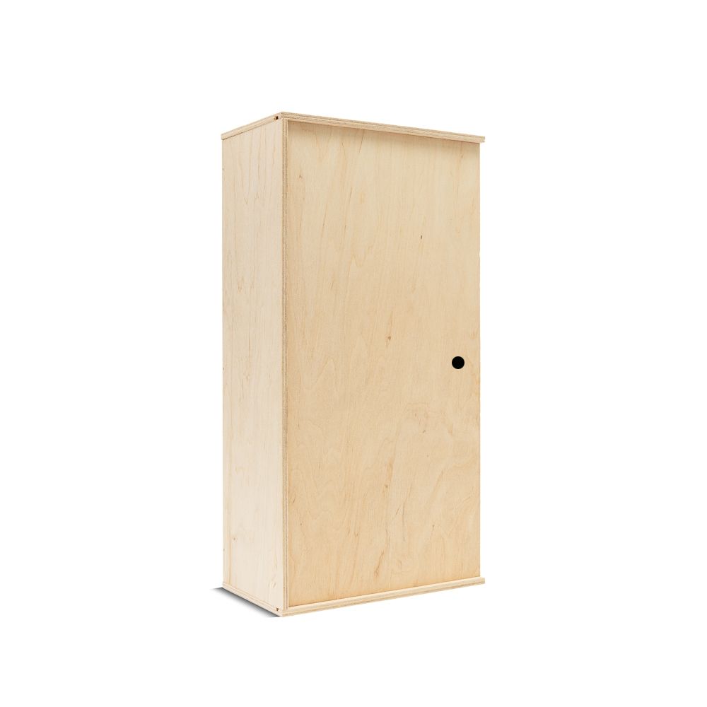 Деревянная коробка для подарка (бокс) 40-20-10 натуральный цвет