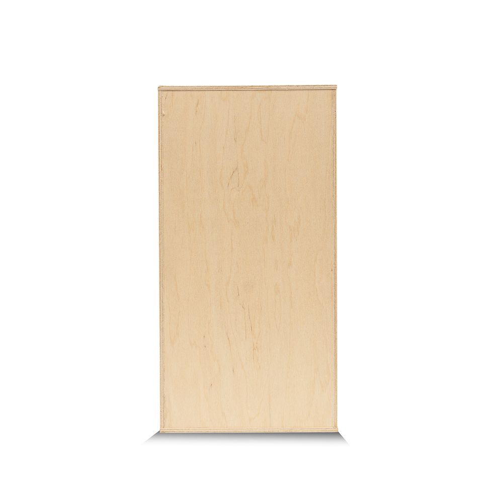 Дерев'яна коробка для подарунку (бокс) 40-20-10 натуральний колір